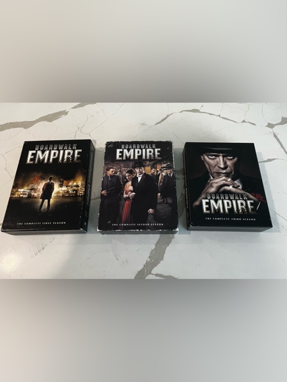Empire Boardwalk (3) Complete Series (1 - 2 - 3) DVDs- are in Great Condition